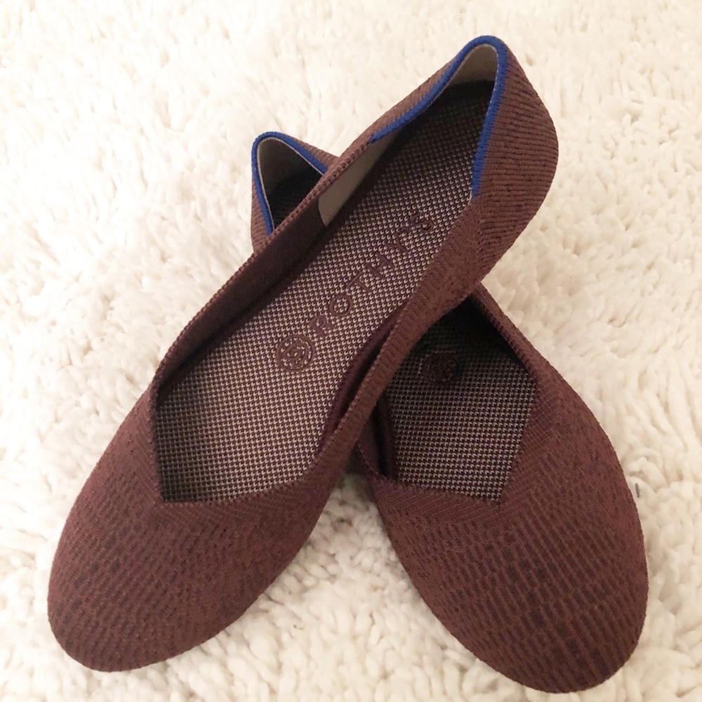 Rothy’s Truffle Python flats- 8.5